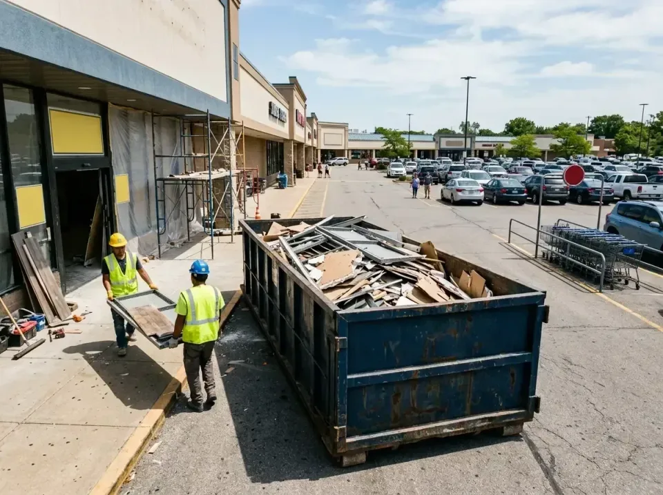 retail-store-renovation-debris-003 — frequently asked questions, Roll-off Dumpster Rentals in Bexley, OH
